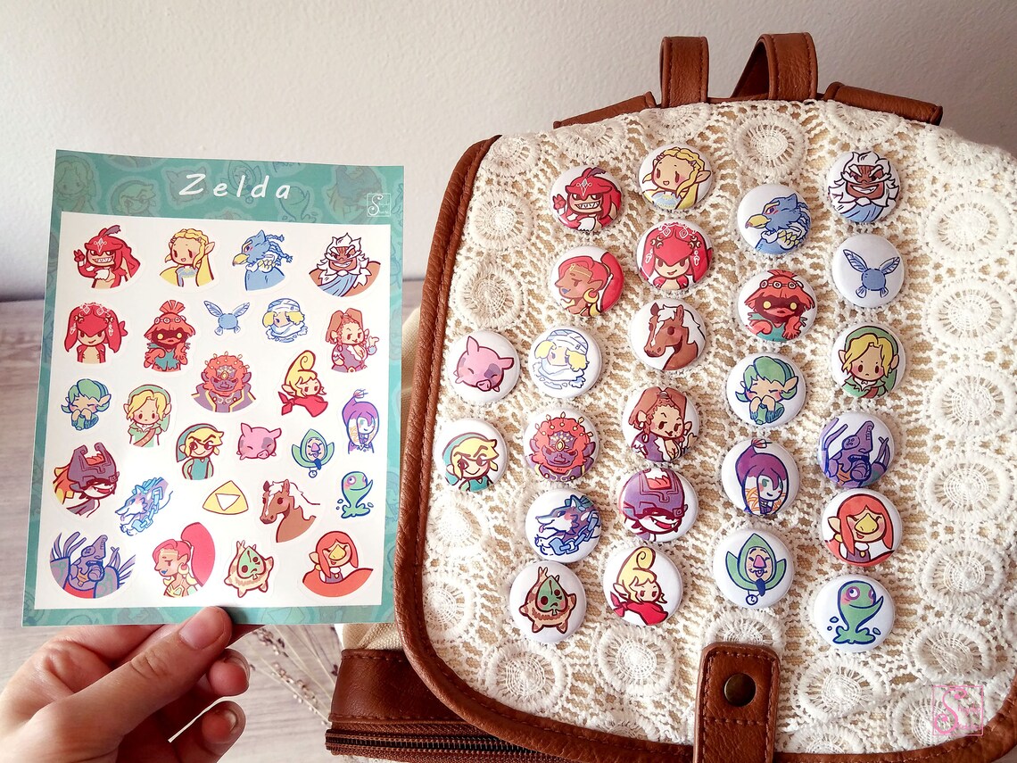 Legend Of Zelda Advent Calendar Stuffers Unique Daily Etsy Norway