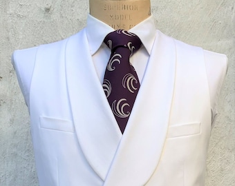 Ellis Double-Breasted Shawl Collar Waistcoat Vest (Made-to-Order)