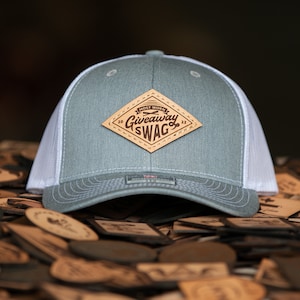 Casquette Richardson 112 personnalisée en cuir, logo de l'entreprise ou design personnel