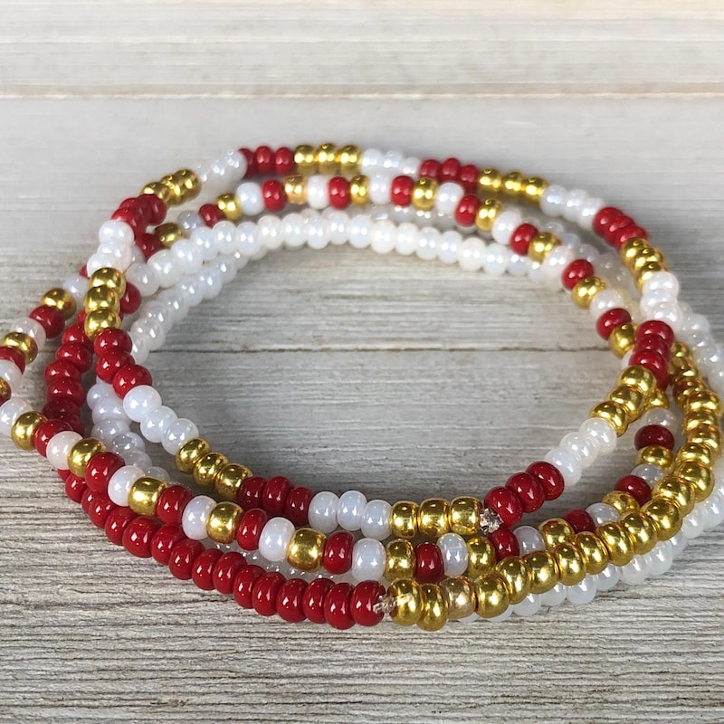FOOTBALL BEADED BRACELET main image 0