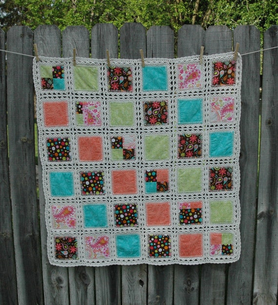 Courtepointe De Fusion Au Crochet Couverture Bebe Patchwork Etsy Courtepointe De Fusion Au Crochet Couverture Bebe Patchwork Etsy