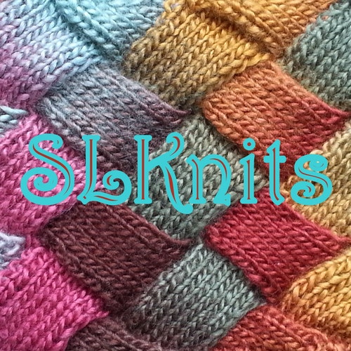 Bufanda, punto a mano, bufanda entrelac, infinito, rosa, gris y