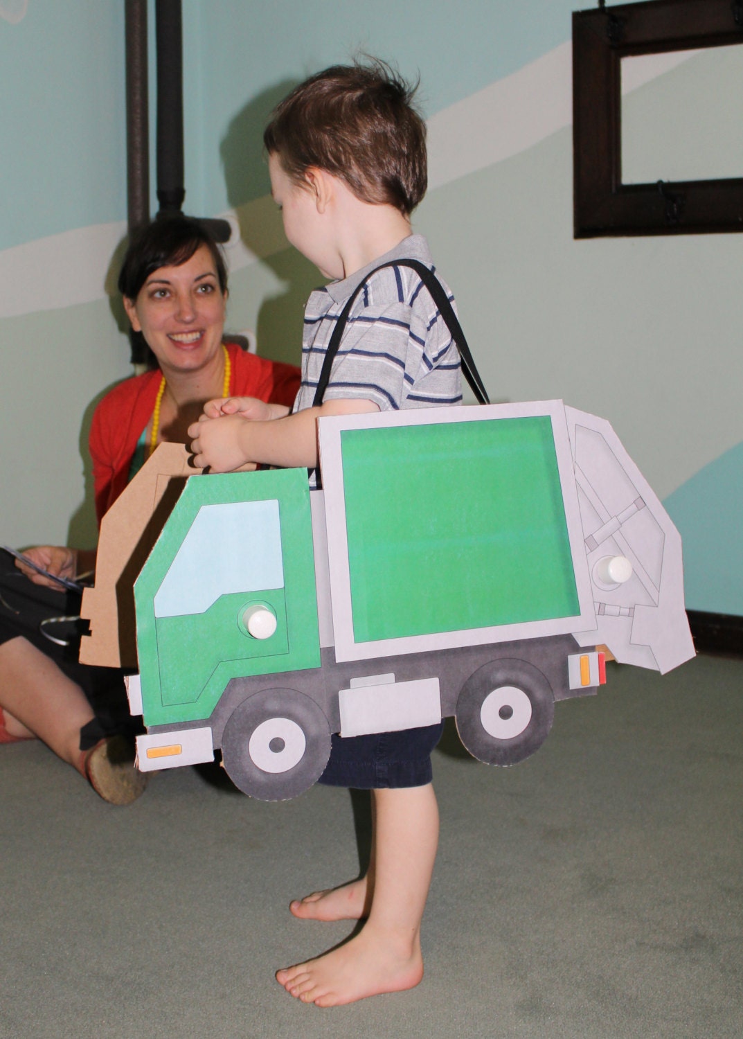Wearable Garbage Truck DIY Etsy