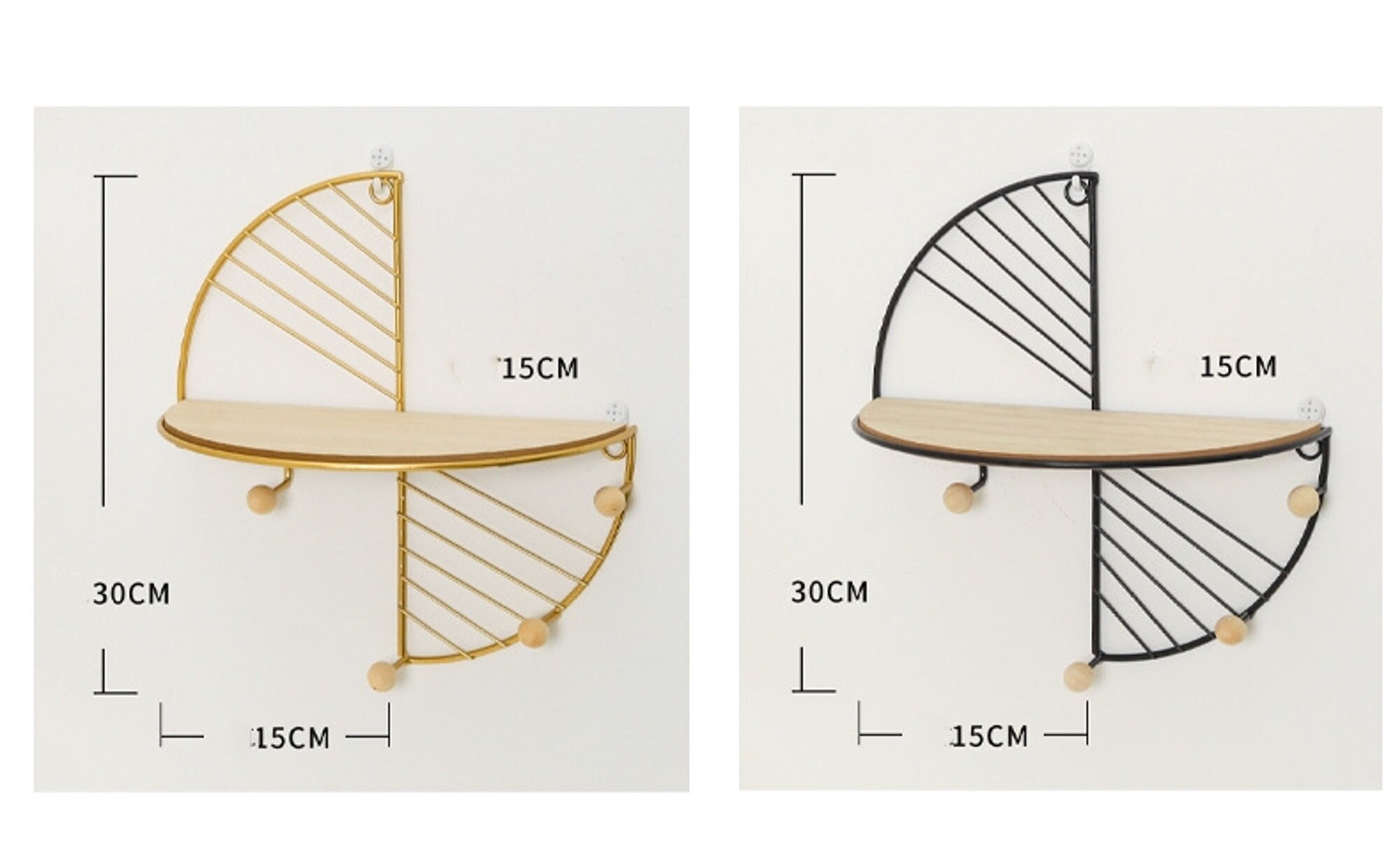 Stunning Tromso Round Multisection Shelf Home Rack Holder Etsy UK