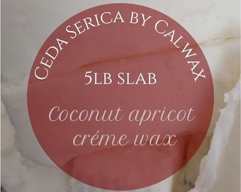 Cera di cocco e albicocca Ceda Serica: produzione di candele (lastra da 5 libbre)