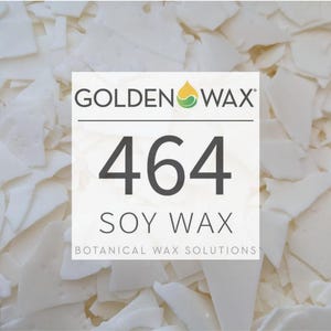 All Natural Soy Wax Flakes for Candle Making - Golden Wax 464 image 1