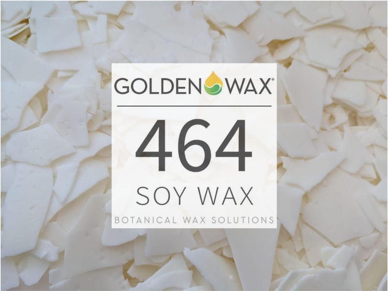 All Natural Soy Wax Flakes for Candle Making - Golden Wax 464 image 1