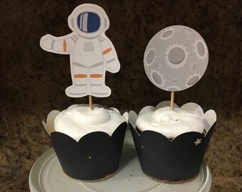 Space Cupcake Toppers