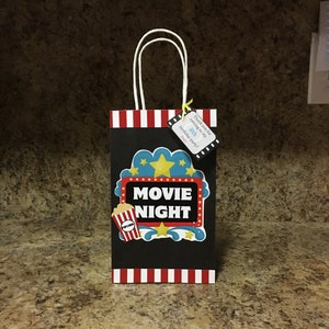 Movie Party Favor Bags image 1