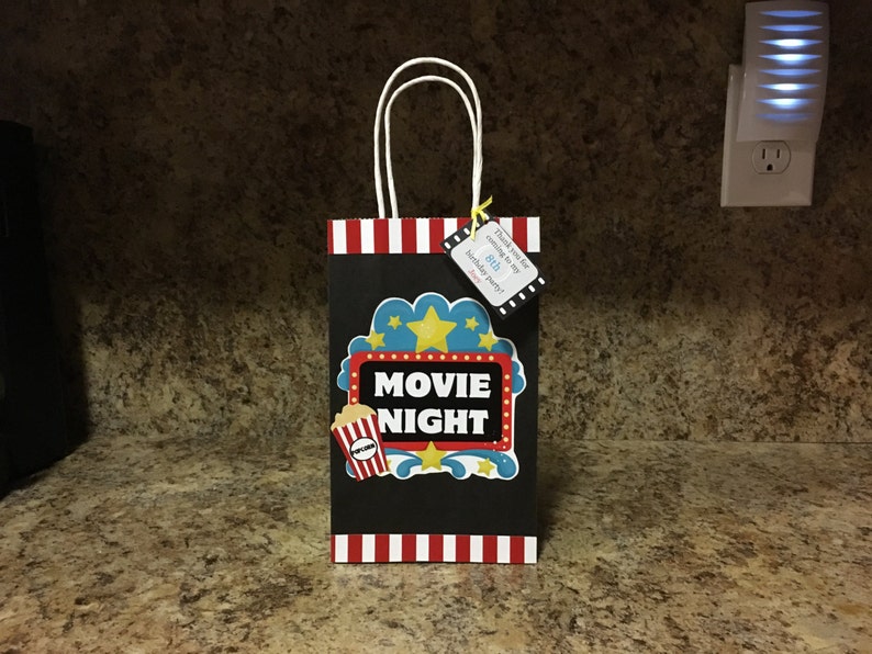 Movie Party Favor Bags image 1