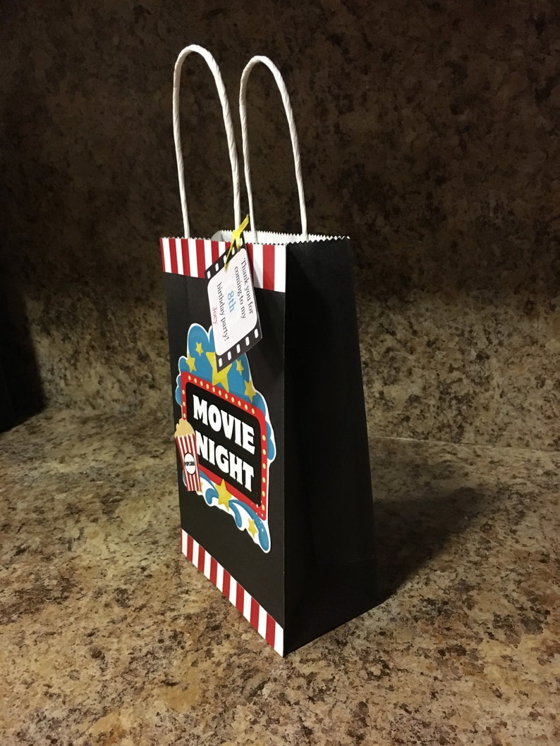 Movie Party Favor Bags image 3