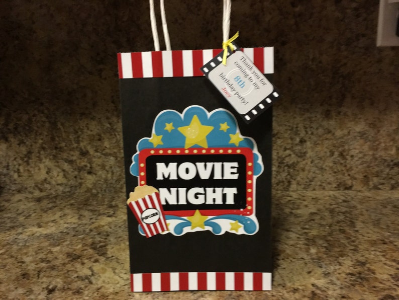 Movie Party Favor Bags image 2