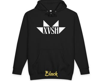 XVSH Native American Indian Hooded Sweatshirt Adult NDN Unisex Heavyweight Pullover Hoodie Tolowa Dee-ni' Chetco Tututni Geometric