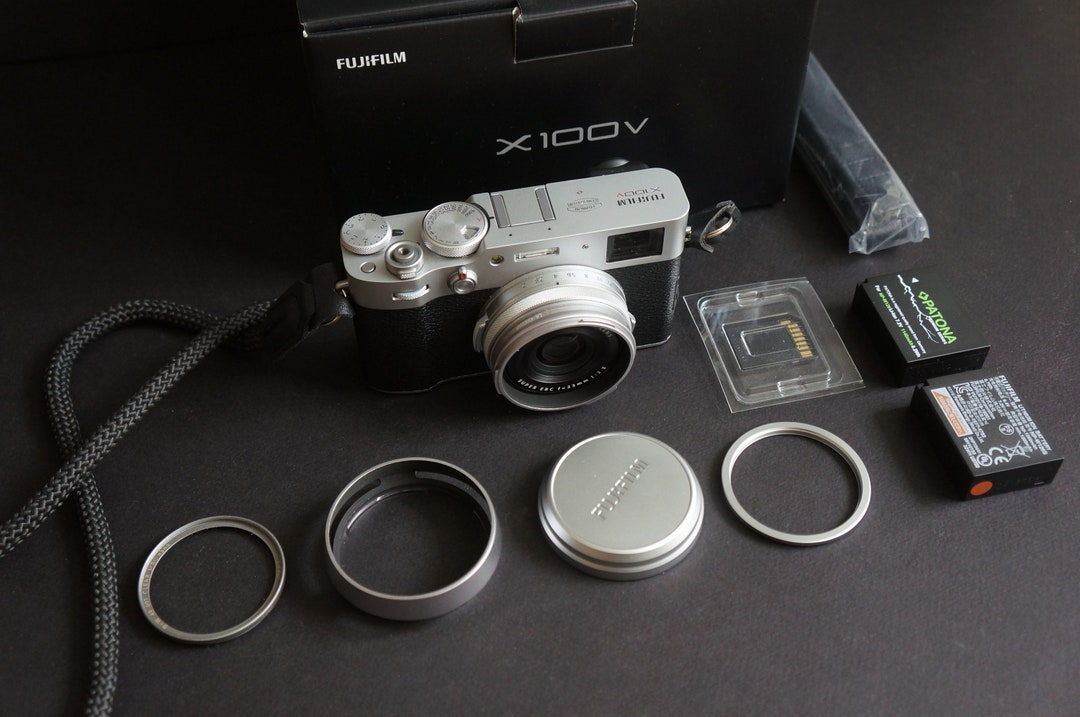 Fujifilm X100v Camera and Accessories 8100 Counter Shots Etsy