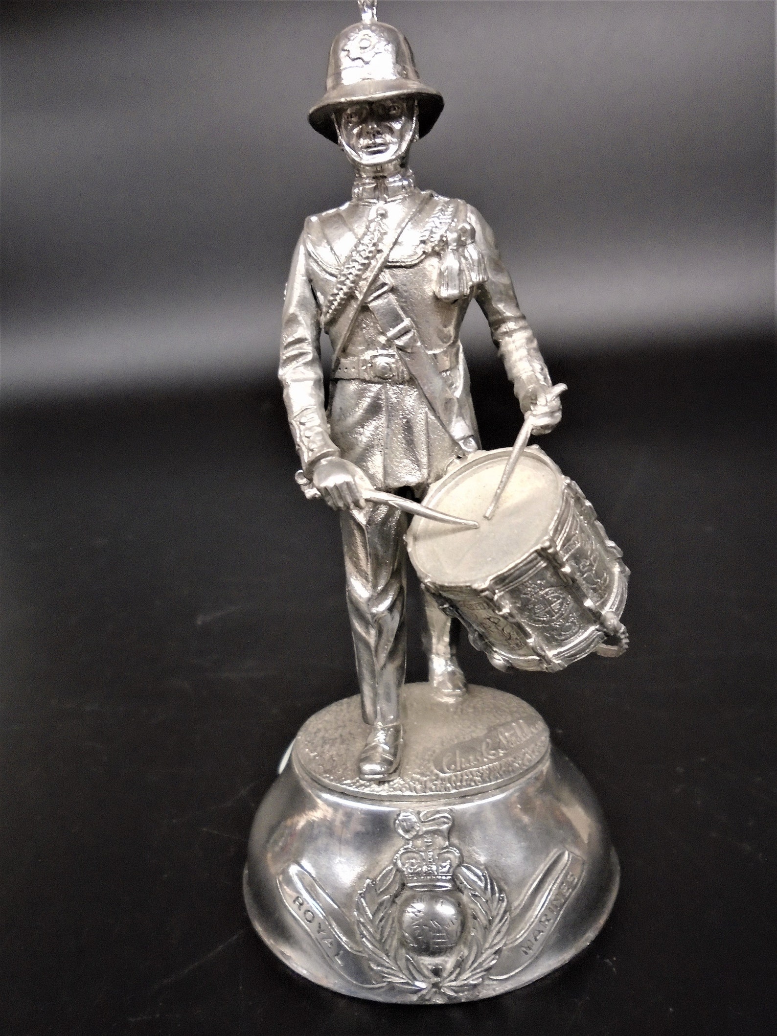 Buckingham Pewter Figure Royal Marines Drummer Chas C. Stadden | Etsy