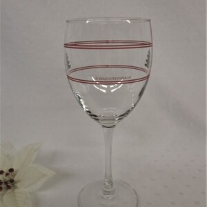 Waechtersbach christmas tree wine glasses