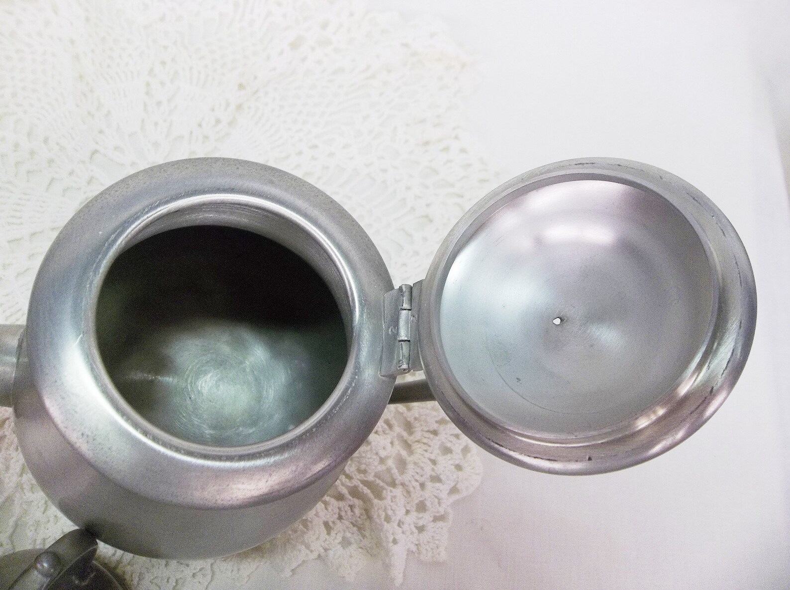 Kirk by Hanle Pewter Tea Service Set Colonial Style Tea Pot Etsy