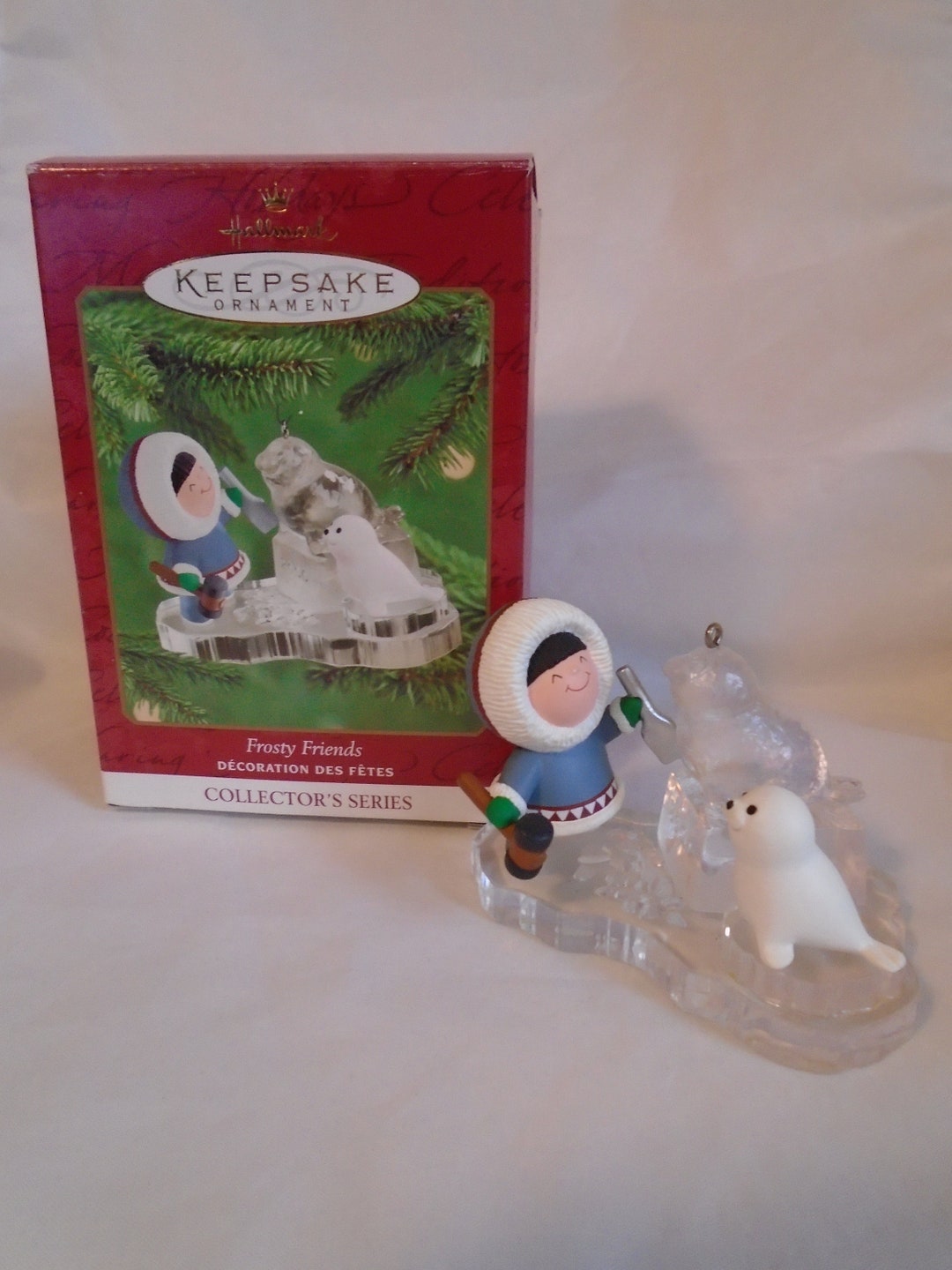 Frosty Friends 2000 Collector Series 21 Hallmark Ornaments Eskimo Cool