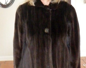 Jack Ferber Sheared Full Length Mink Coat - Mink Fur - Furs - Coats - Woman's Apparel - Woman's Coat - Fur Coats