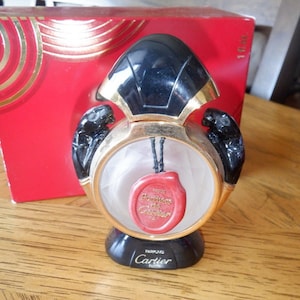 SALE Panthere de Cartier Perfume Bottle IOB/Case/Papers - Perfume Bottle - Cartier Perfume Bottle - Collectible Perfume Bottles - Panther