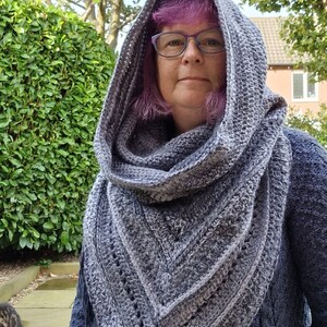Winter scarf with hood sales