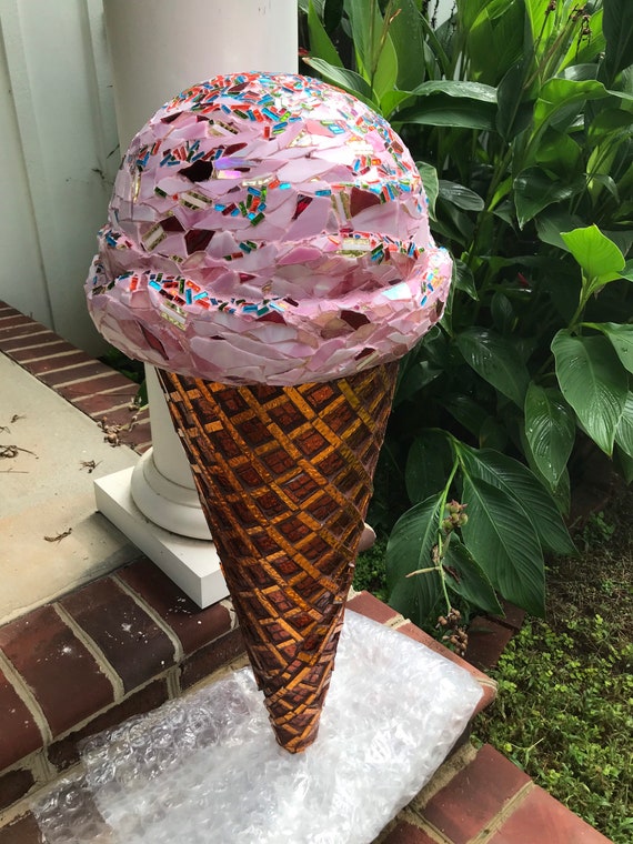 SOLD Made to Order Giant Ice Cream Cone Etsy