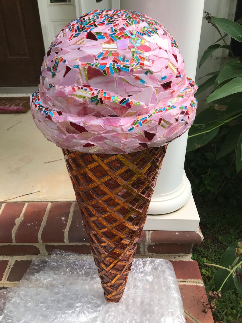 SOLD Made to Order Giant Ice Cream Cone Etsy