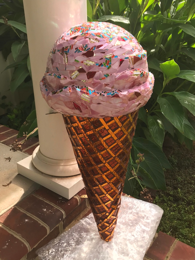 SOLD Made to Order Giant Ice Cream Cone Etsy