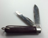 Vintage Ulster Two Blade Knife Needs Cleaned Used