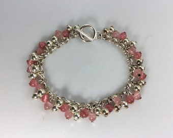 Pastel Fiber Optic Bracelet