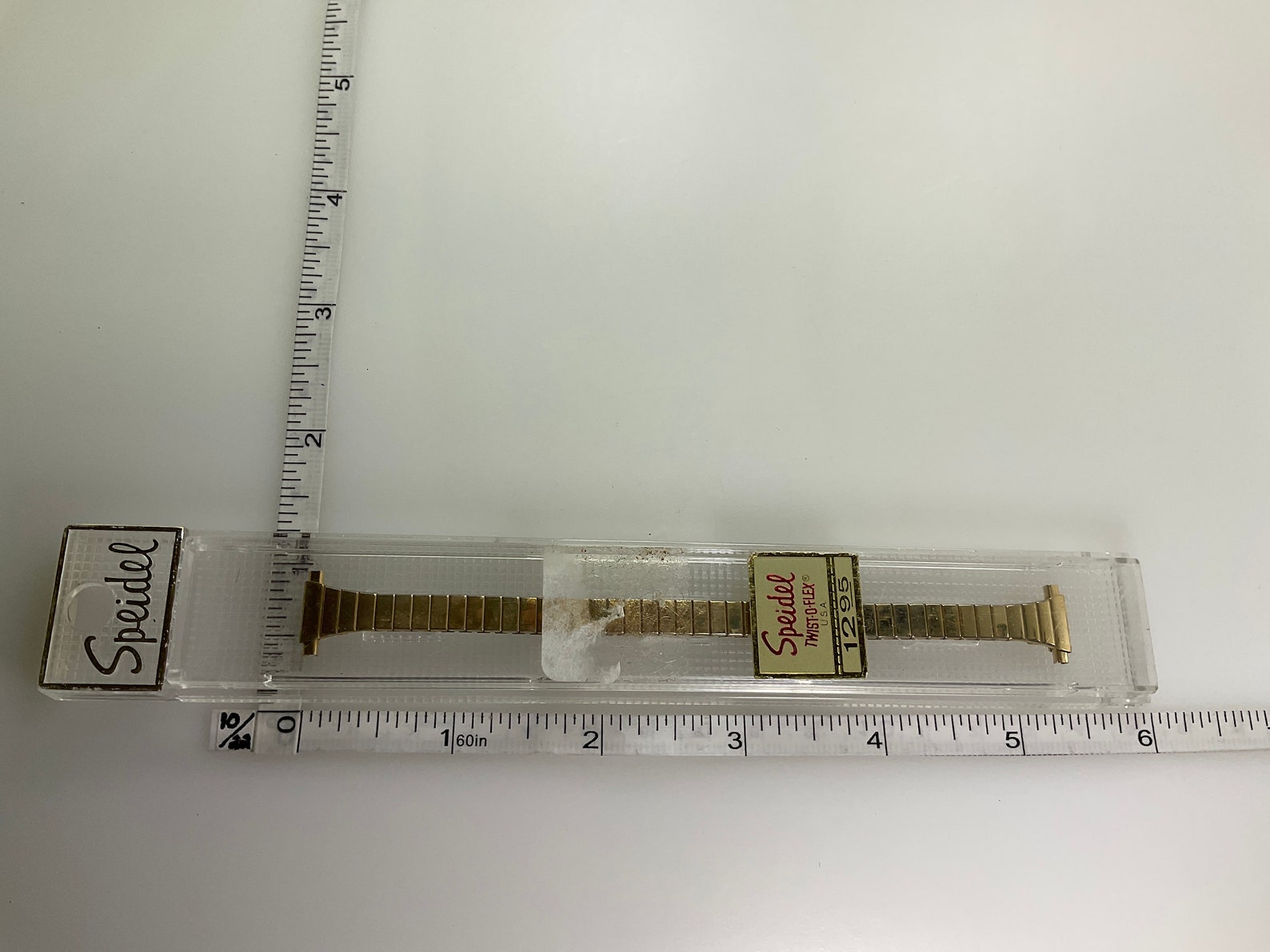 Vintage Speidel Watch Band Gold Toned Twistoflex Old Stock Etsy