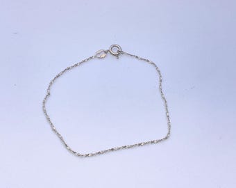 Vintage 7” Bracelet Sterling Silver 925 Used