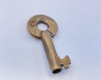 Vintage Erie Railroad Key Used