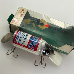 Vintage Heddon Big Bud Fishing Lure Budweiser Can Design in Box Old Stock -   Ireland