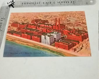 Vintage  Heinz Buildings Postcard