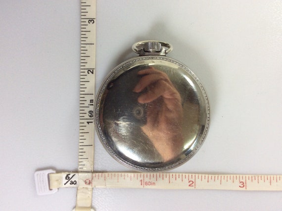 Vintage Elgin Veritas Pocket Watch No 11614079 18… - image 3