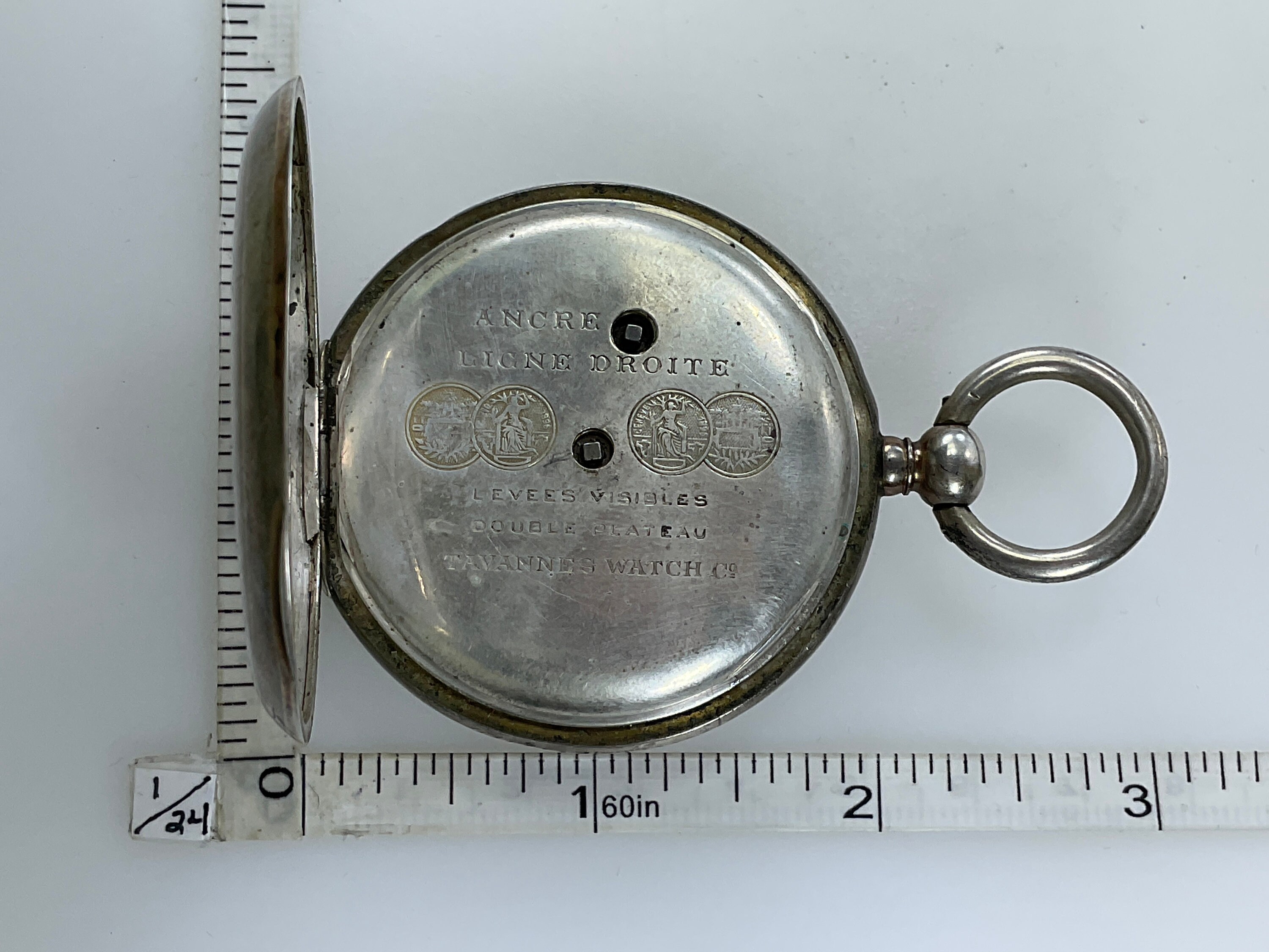 Tavannes Watch Co. ポケットウォッチ 15ジュエル Tavannes Watch Co. ポケットウォッチ 15ジュエル（Yahoo