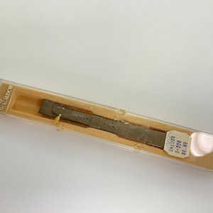 Vintage Caldor Watch Band Taupe Leather Old Stock