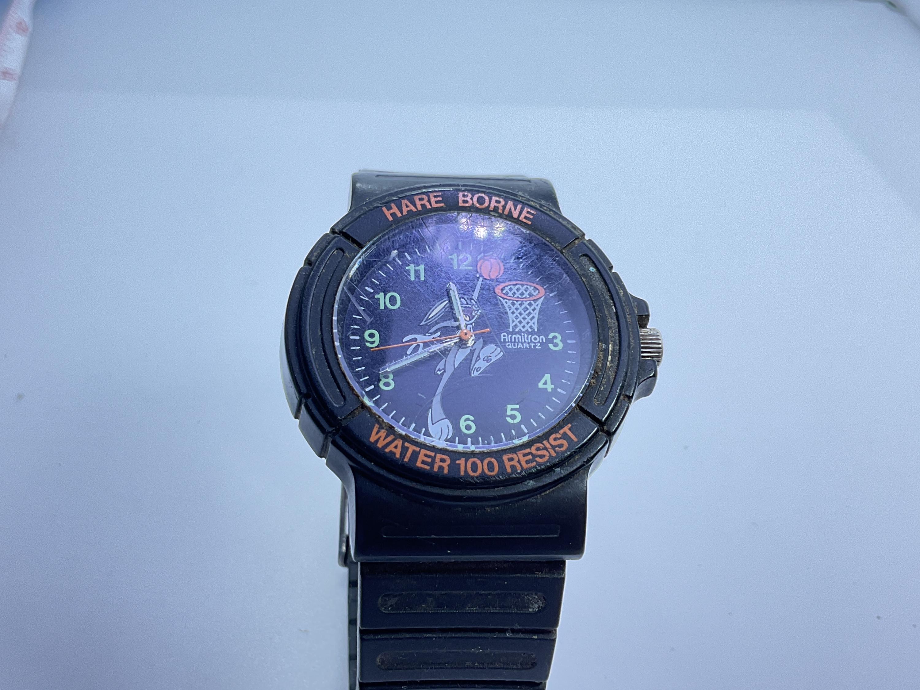Collectible Warner Bros. Unisex watch with additional band Vintage Warner Bros Watch - Etsy main image 4