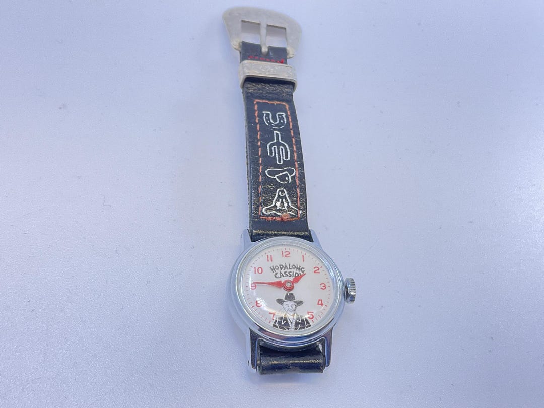 Vintage Hop Along Cassidy Wrist Watch Working Needs Serviced Used - Etsy