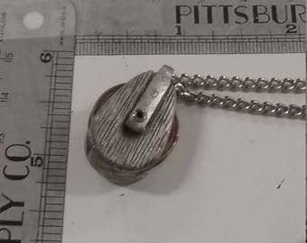Awesome Steampunk Pulley Necklace