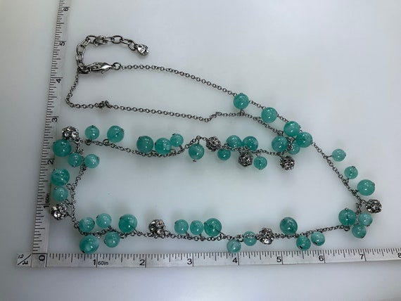 Vintage Loft 30”-33” Necklace Silver Toned Chain … - image 2