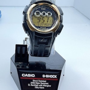Vintage Casio G-Shock Men’s Wrist Watch Working Solar As Is Used
