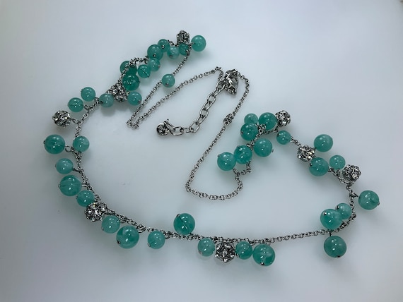 Vintage Loft 30”-33” Necklace Silver Toned Chain … - image 1
