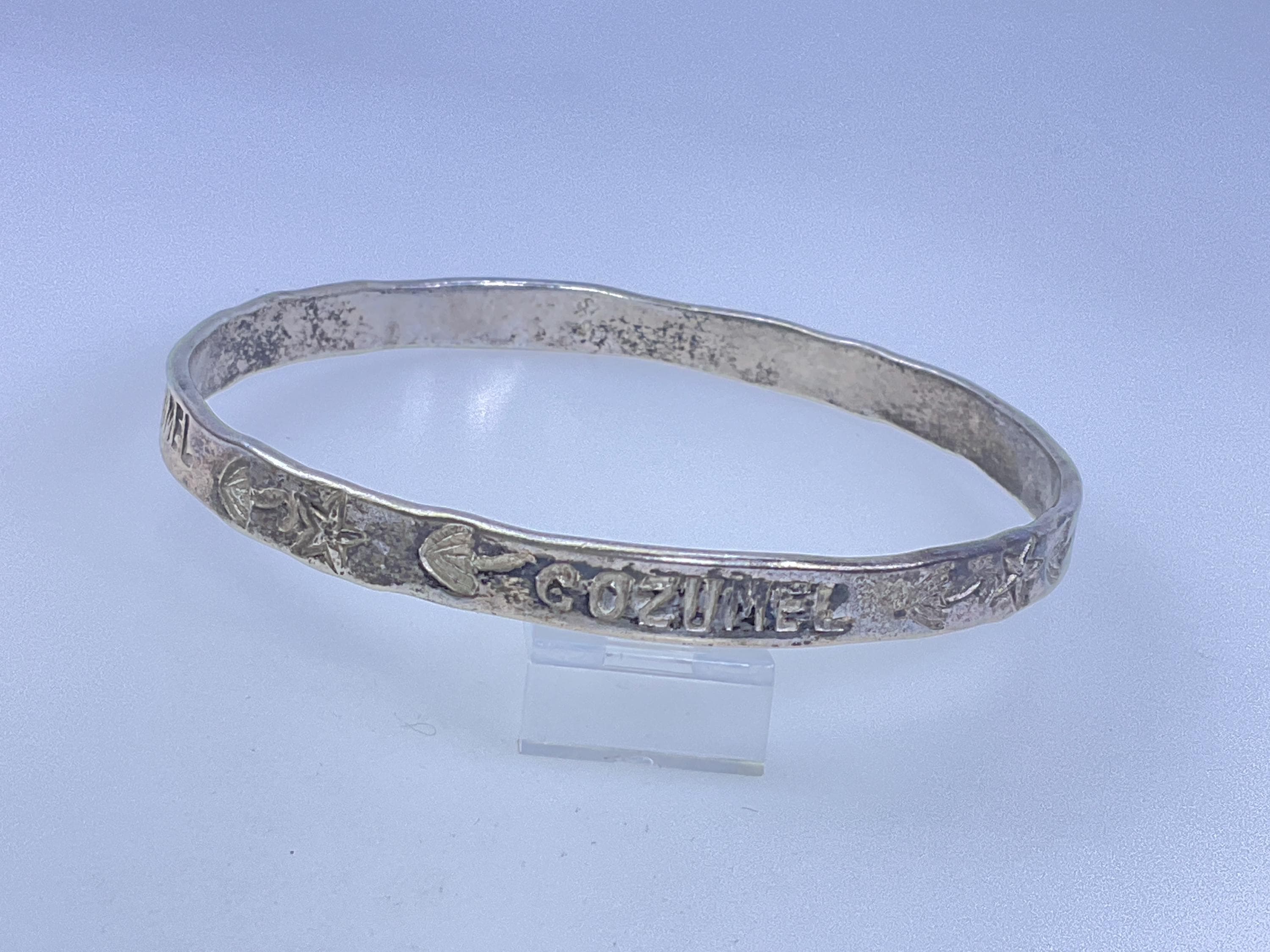 Vintage Mexico 925 Bangle - Etsy
