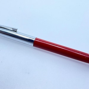 Vintage Red Sheaffer Fountain Pen As Is Untested Used