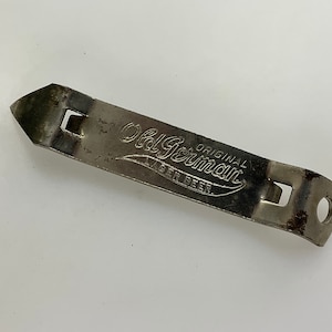 Vintage Bottle Can Opener Kings Ale Original Old German Lager Beer Used