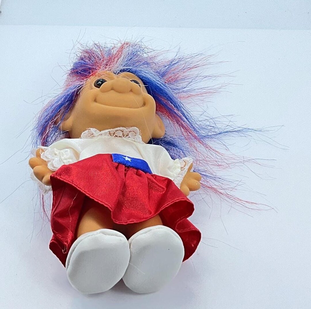 vintage-russ-patriotic-troll-with-red-white-blue-hair-shirt-skirt