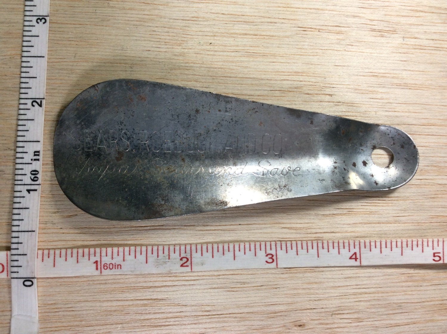 Vintage Advertising Shoe Horn Sears Roebuck and Co Lot D Used Etsy Australia