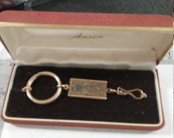 Gold filled anson keychain lot Aaaw